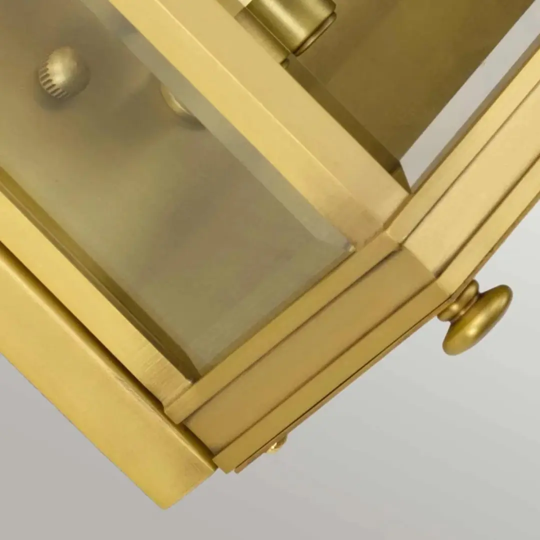 Elstead Lighting Holborn LED Buitenlamp - 2x E14 40W - IP44 - Brushed Brass