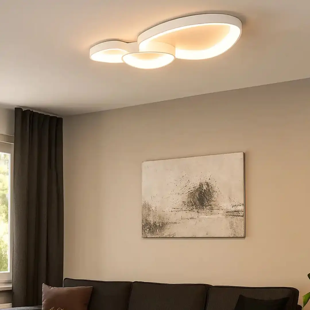 Freelight Organico Plafondlamp 90cm - 3x80W Warm Wit