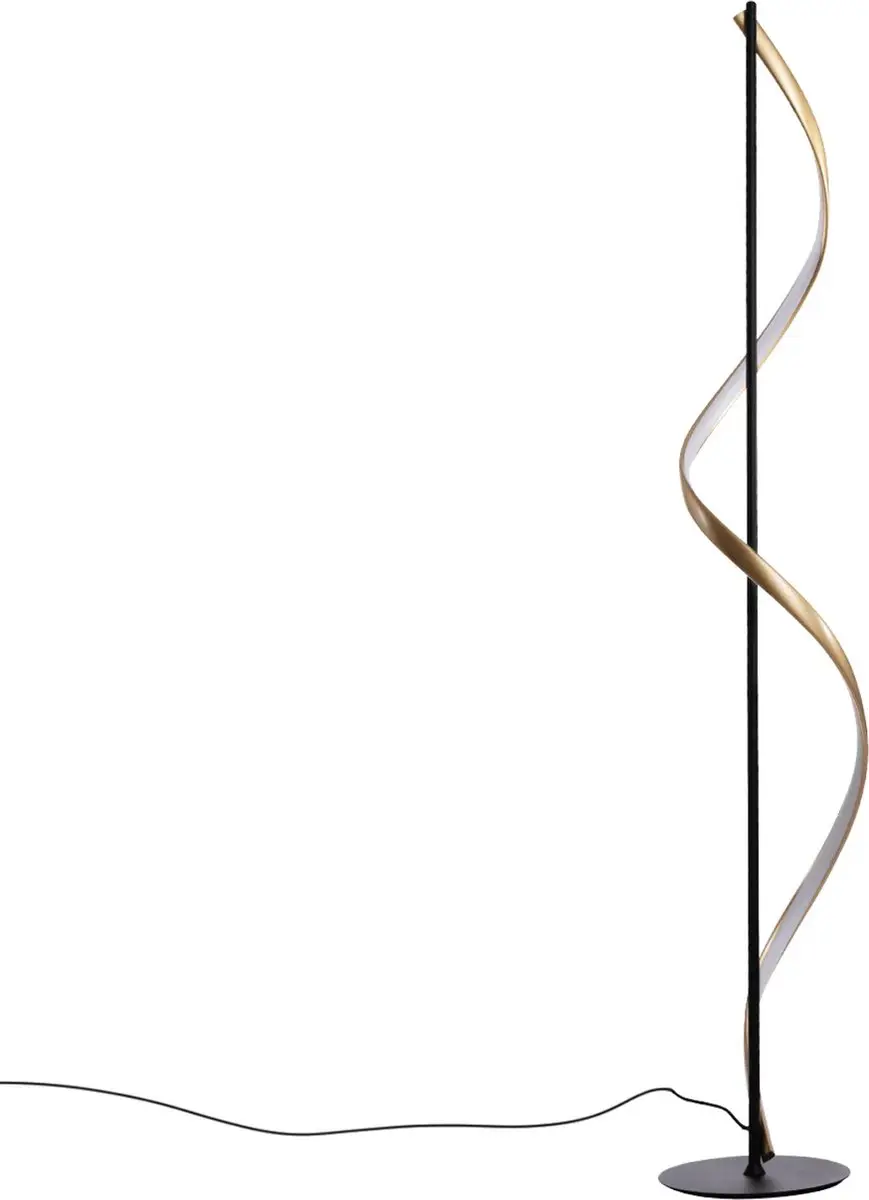 Paul Neuhaus Q-Swing Vloerlamp 24W - Antraciet & Goud