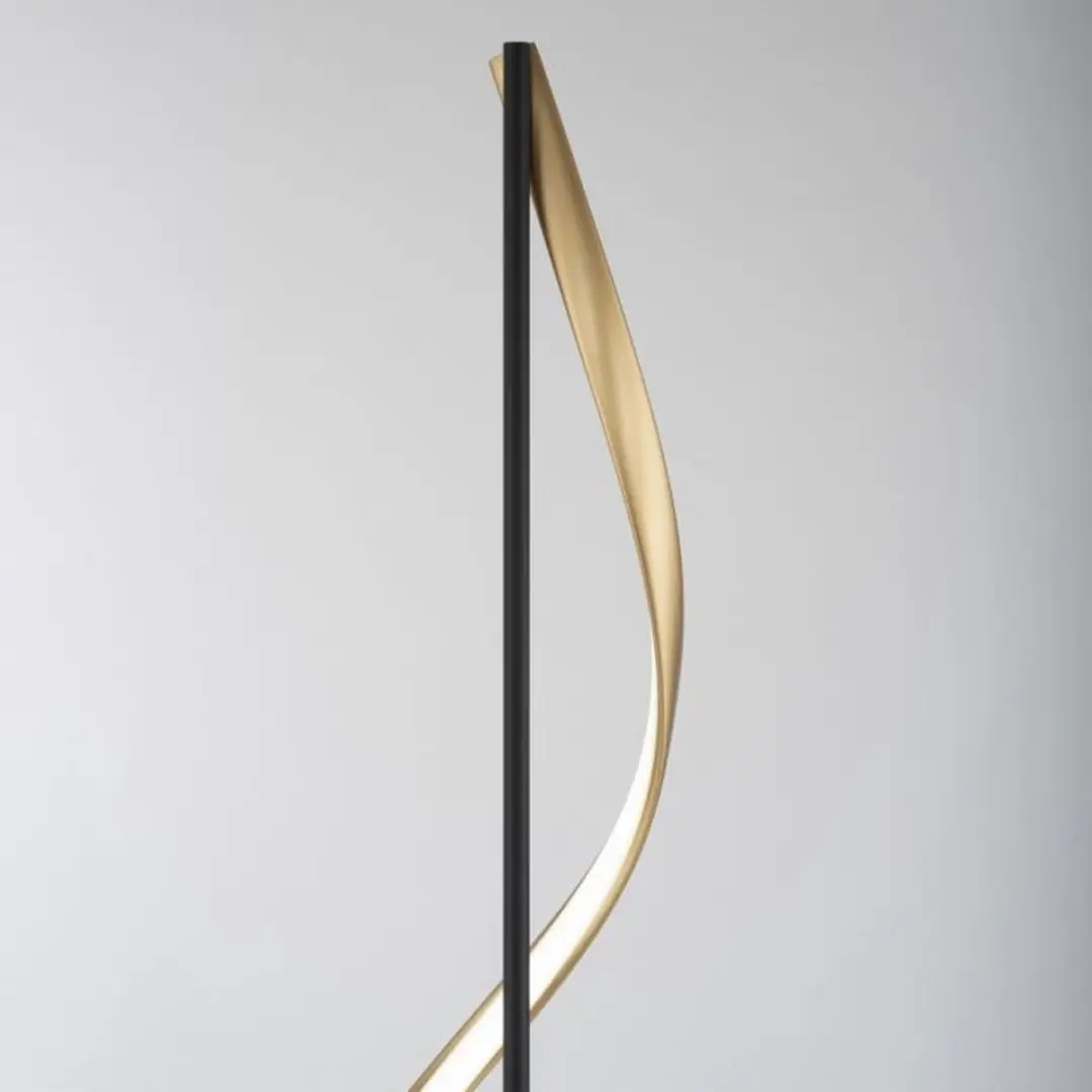 Paul Neuhaus Q-Swing Vloerlamp 24W - Antraciet & Goud - afbeelding 6 van 6