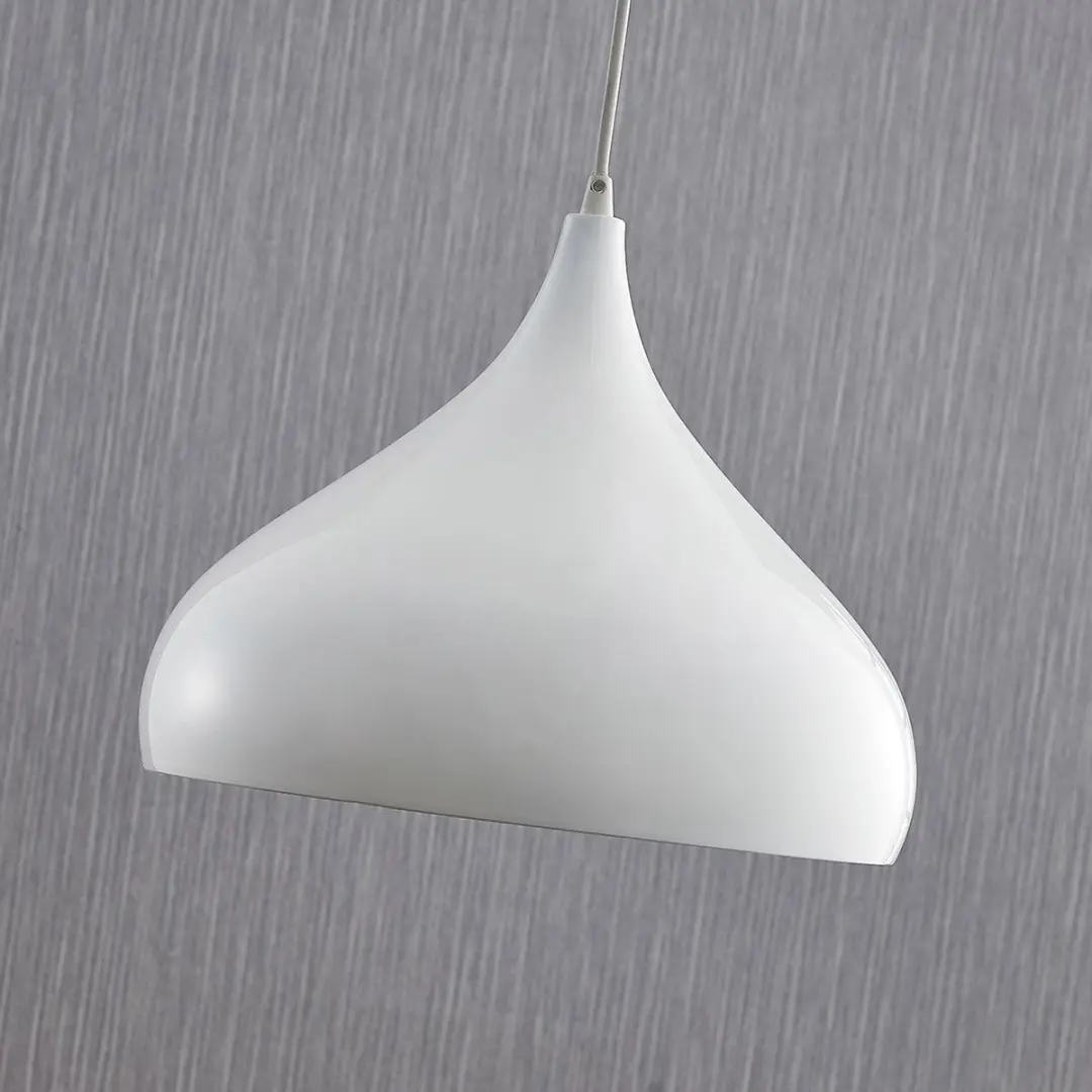 Lindby Hanglamp Aluminium E27 - 1 Lichtpunt - 60W - Wit
