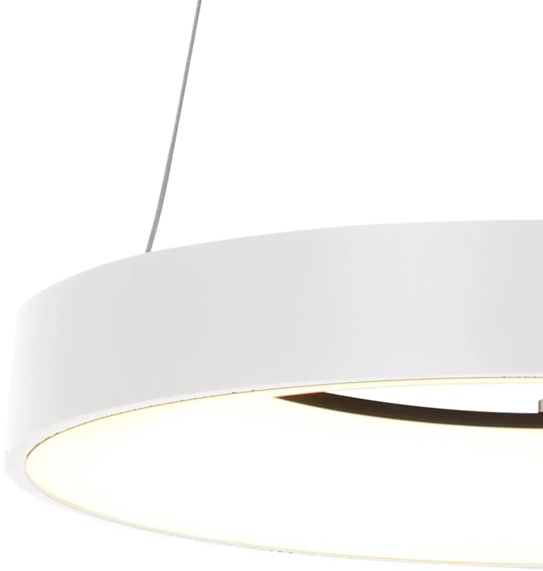 Steinhauer Hanglamp Ringlede 2695W - Wit - Ø48cm