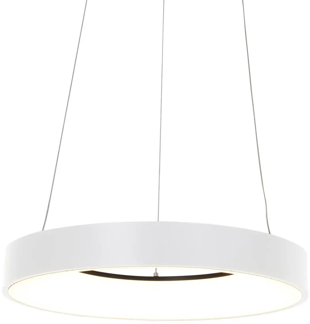 Steinhauer Hanglamp Ringlede 2695W - Wit - Ø48cm