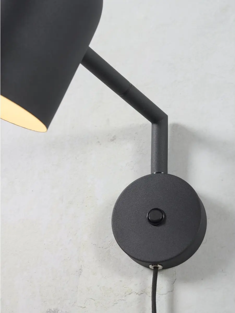 it's about RoMi Wandlamp Marseille - Zwart - afbeelding 6 van 6
