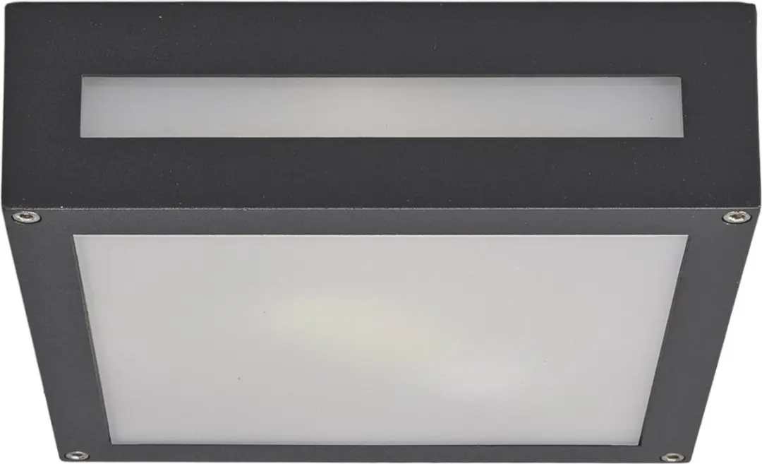 Lucande Plafondlamp Grafietgrijs/Wit - 1 Lichtpunt - E27