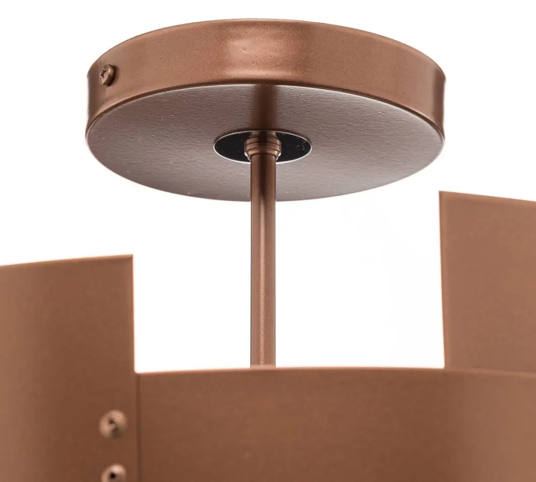 Euluna Plafondlamp 3-Lichts - Ø48cm - Koper