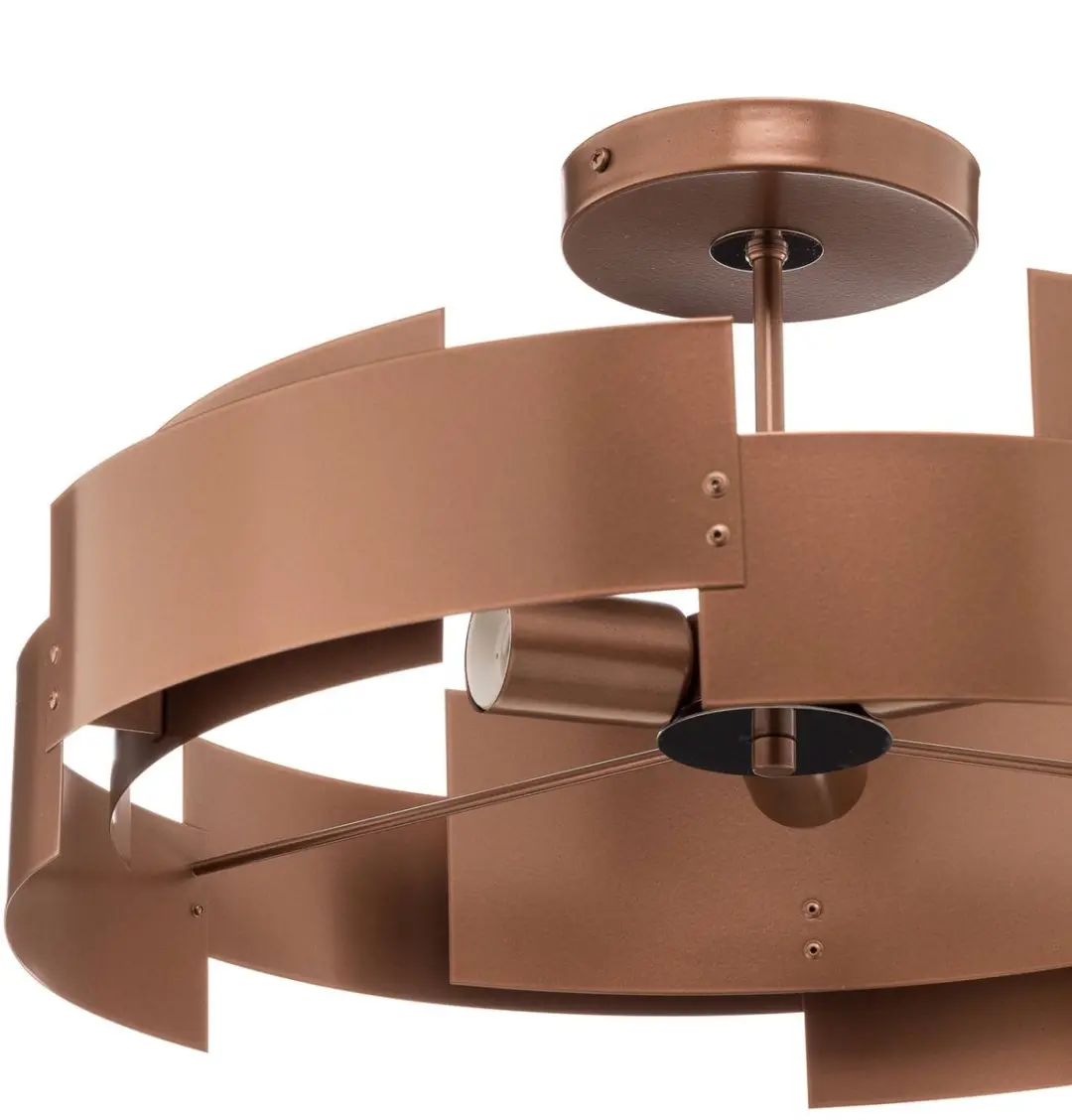 Euluna Plafondlamp 3-Lichts - Ø48cm - Koper