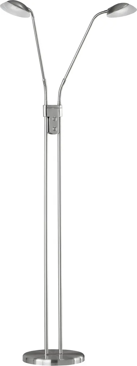 Fischer & Honsel Pool TW Vloerlamp 160cm - LED 10W - Dimbaar - Zilver