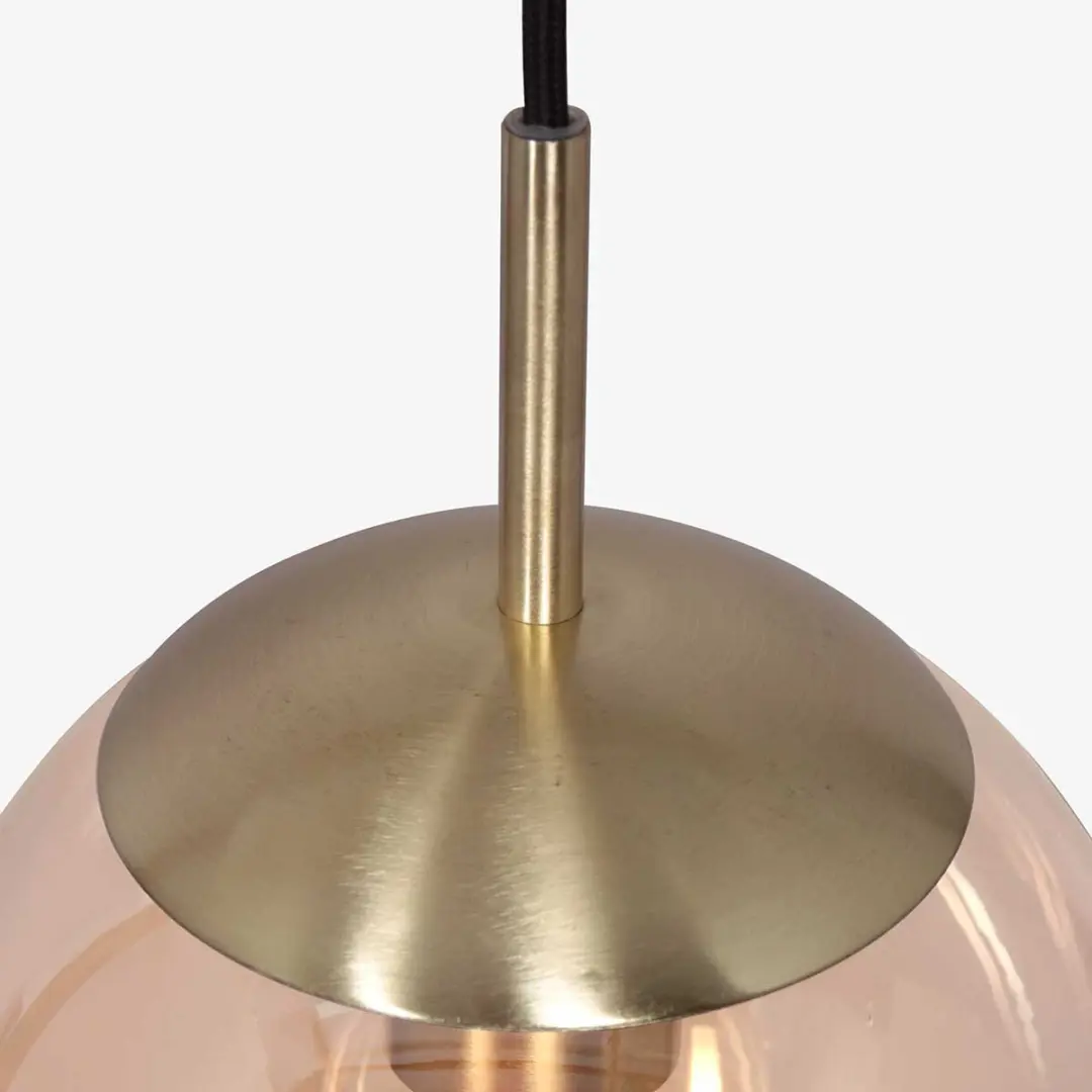 Steinhauer Bollique Hanglamp 25cm - Goud Messing