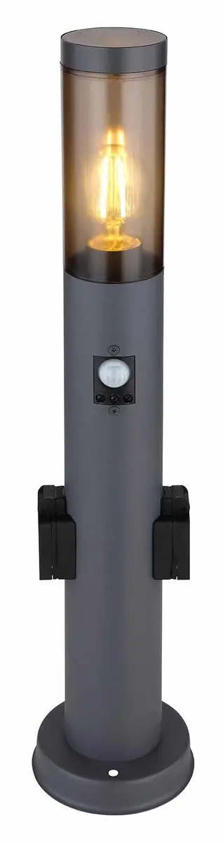 Globo Boston Vloerlamp - Antraciet - Ø13cm - E27