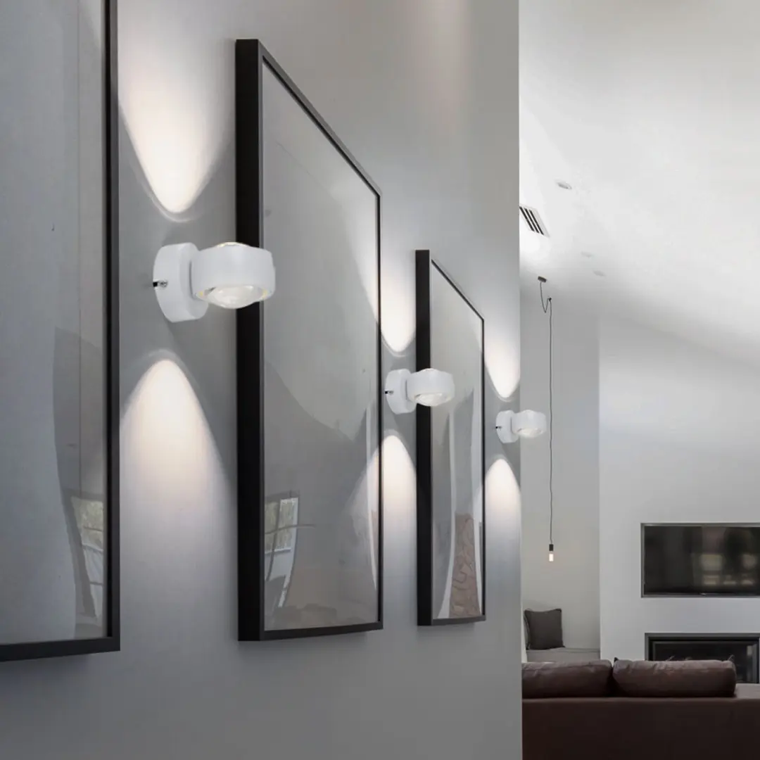 Globo Randi Wandlamp 2 Lichtpunten - Wit - afbeelding 6 van 6