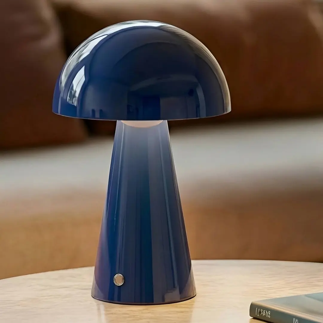 Lindby LED Tafellamp - 1 Lichtpunt - Blauw