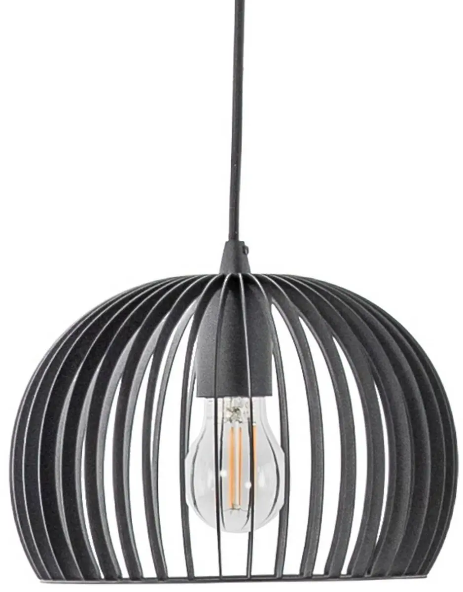 Lindby Hanglamp 3-lichts Metaal - Zwart