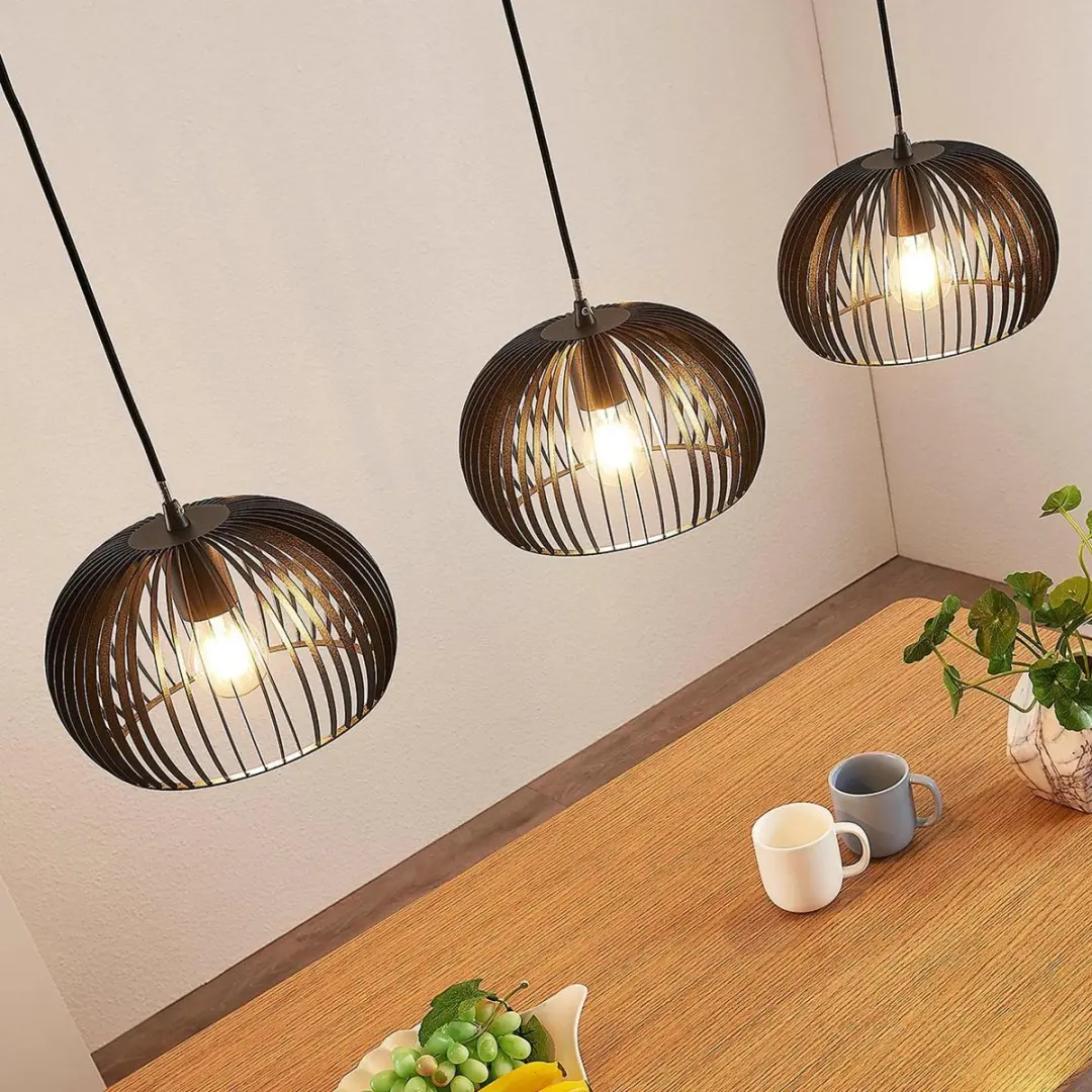 Lindby Hanglamp 3-lichts Metaal