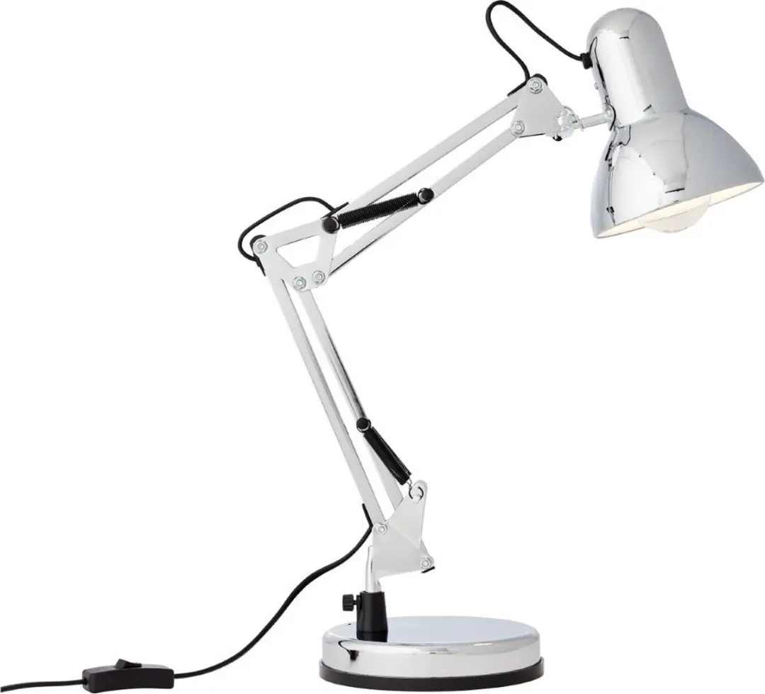 Brilliant Henry Tafellamp - 1 Lichtpunt - Ø15.5cm - Chroom