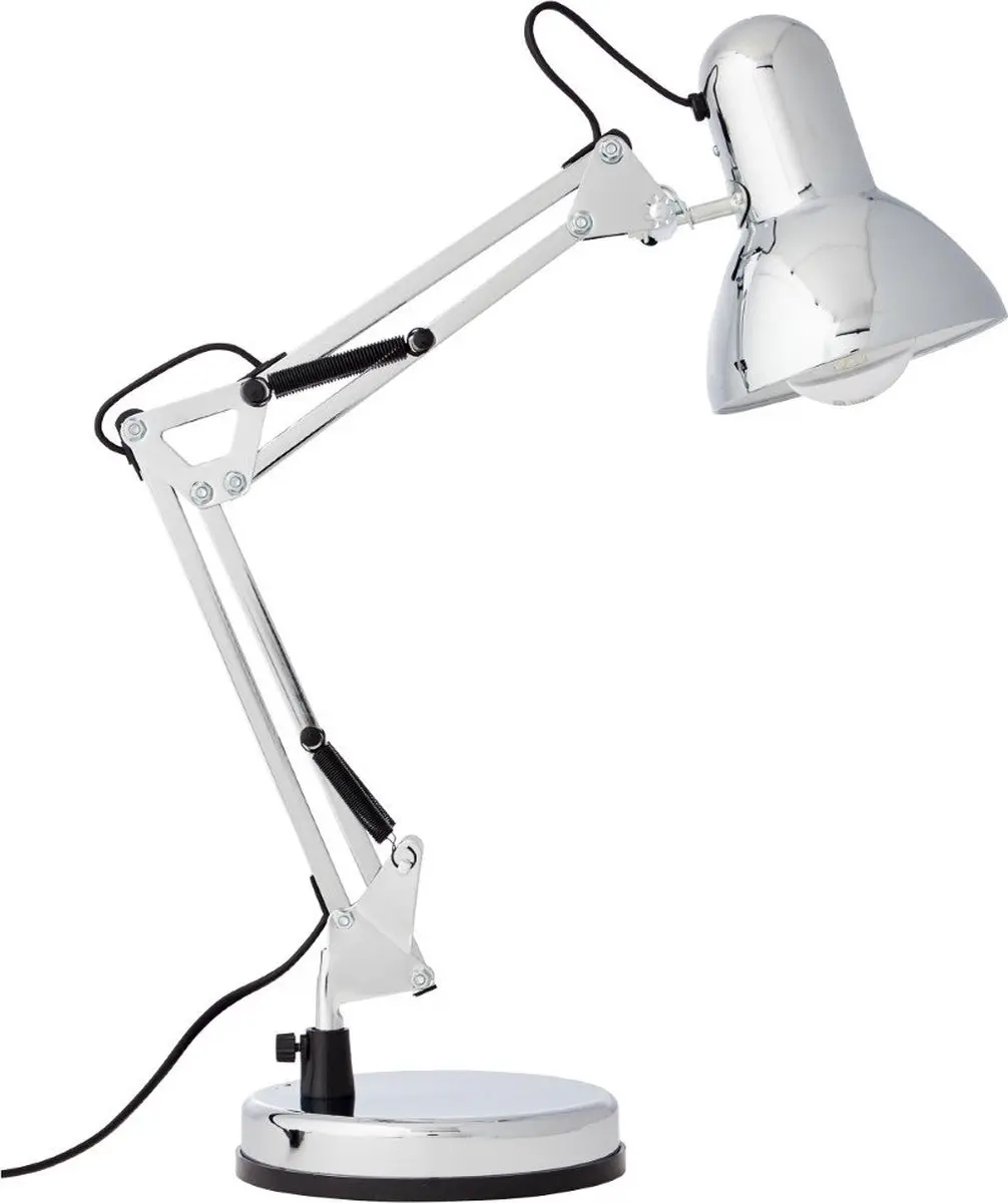 Brilliant Henry Tafellamp - 1 Lichtpunt - Ø15.5cm - Chroom - afbeelding 6 van 6