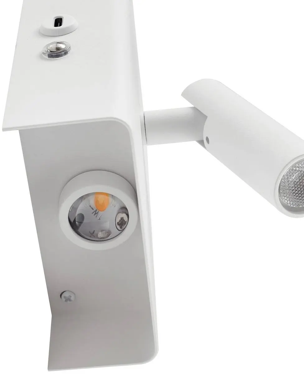 Lindby LED Wandlamp 2x4.2W - zandwit