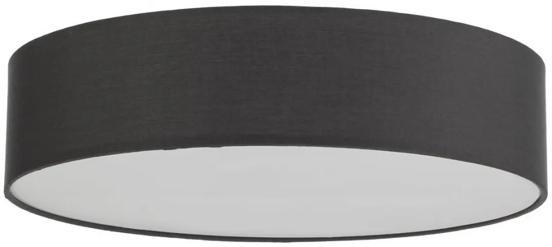 Lindby Plafondlamp 3-Lichts - Ø50cm - Grijs/Wit/Mat Nikkel