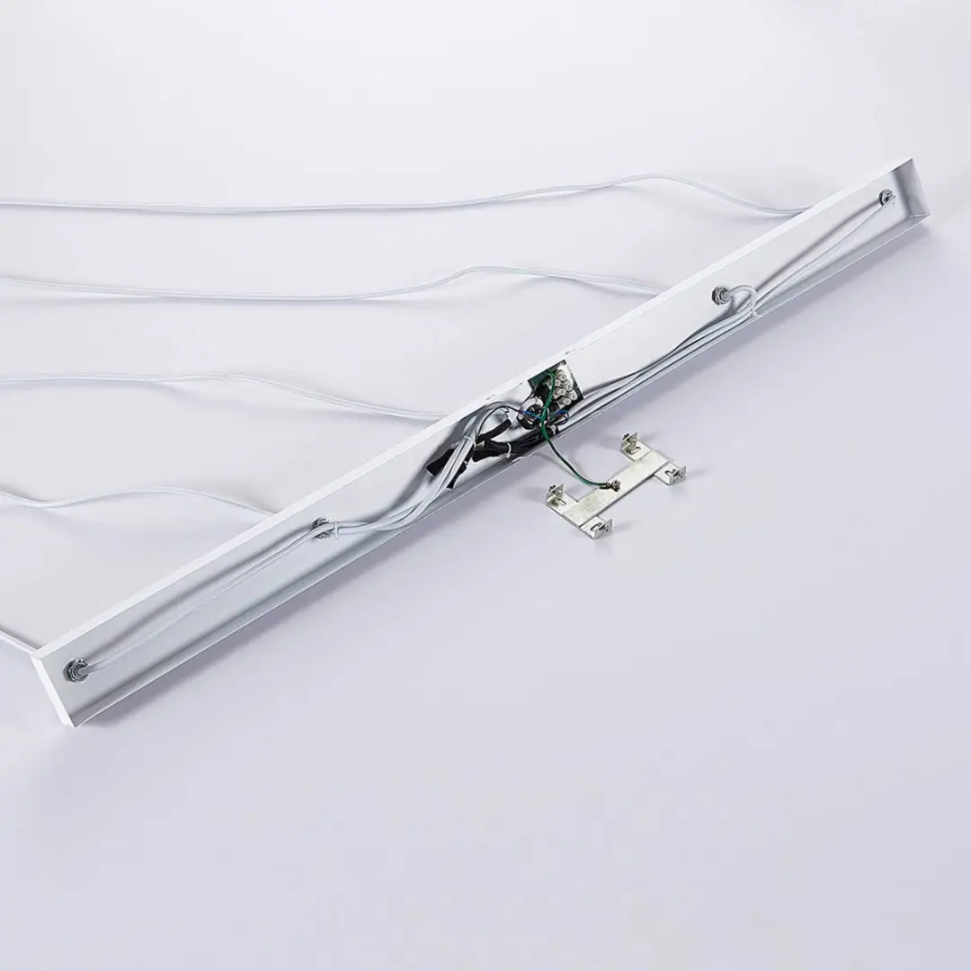 Lindby Hanglamp 5-licht Metaal Hout - E14 - Wit/Licht Hout