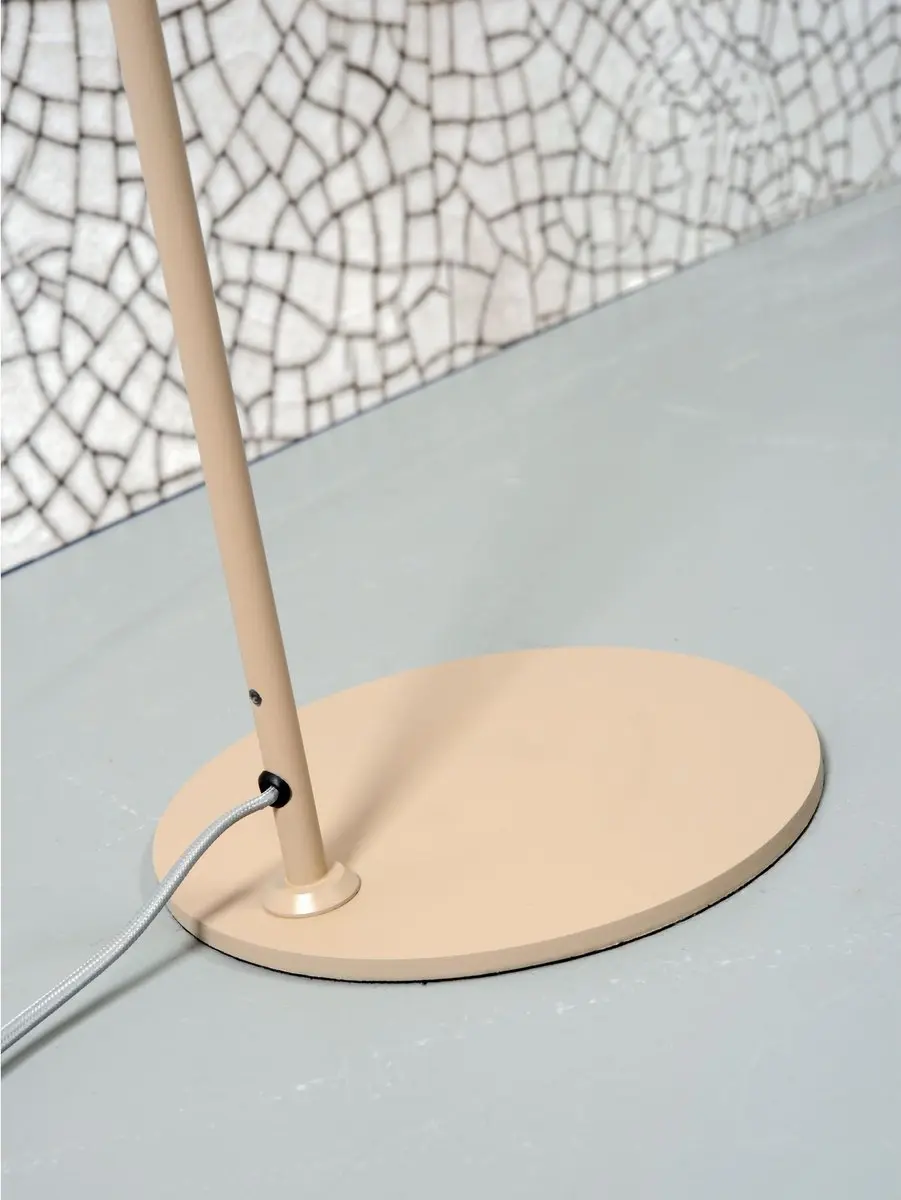 it's about RoMi Montreux Vloerlamp - Bruin - 10W Warm Wit