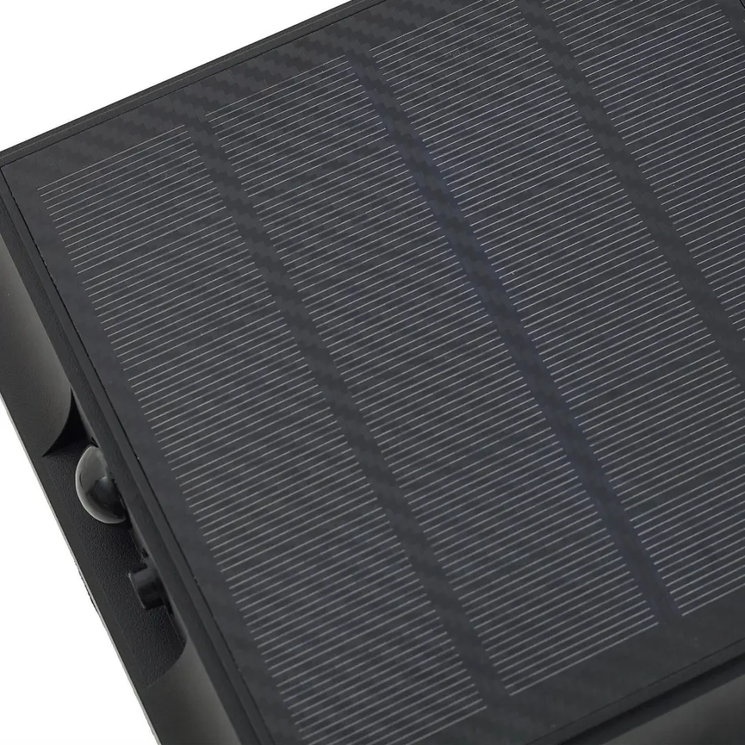 Lindby Solar Buitenlamp 8W - Zwart