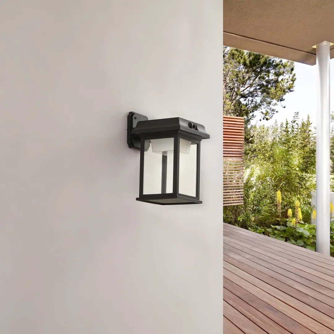 Lindby Solar Buitenlamp 8W - Zwart