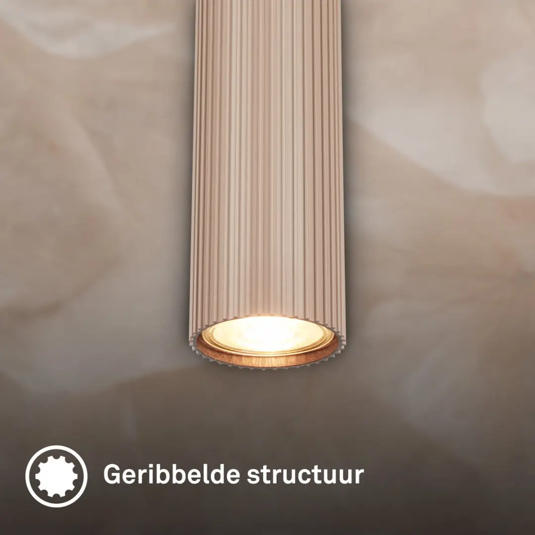 Briloner Ida Hanglamp - 3x GU10 9W - Beige