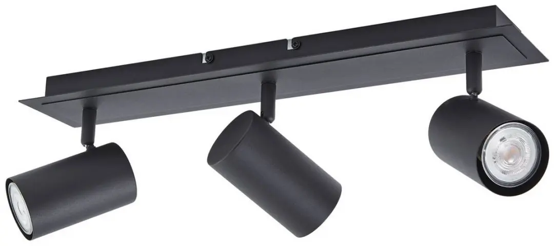 Lindby Buitenspot 3-lichts GU10 - Zwart