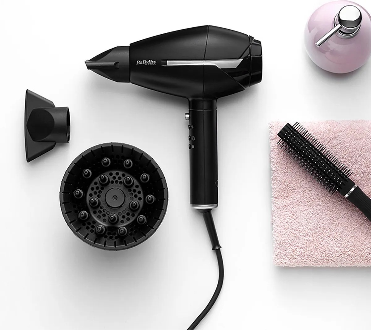 Babyliss 6730E Föhn - 2300W - 2 Snelheden - Zwart