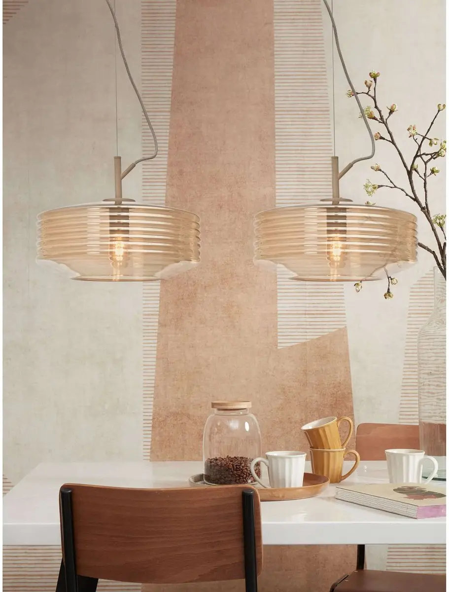 it's about RoMi Verona Hanglamp - Ø35cm - Bruin - afbeelding 6 van 6