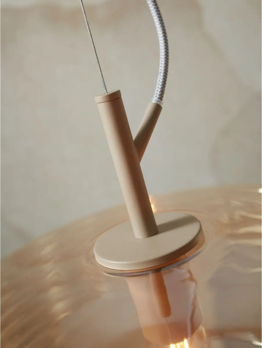 it's about RoMi Verona Hanglamp - Ø35cm - Bruin