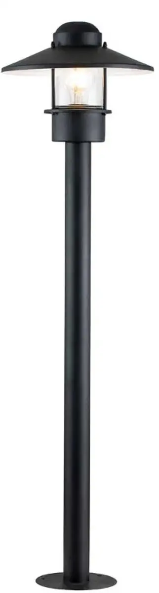 Elstead Mini LED Tuin Pilaar Klampenborg E27 - 60W - IP44 - Zwart - afbeelding 6 van 6