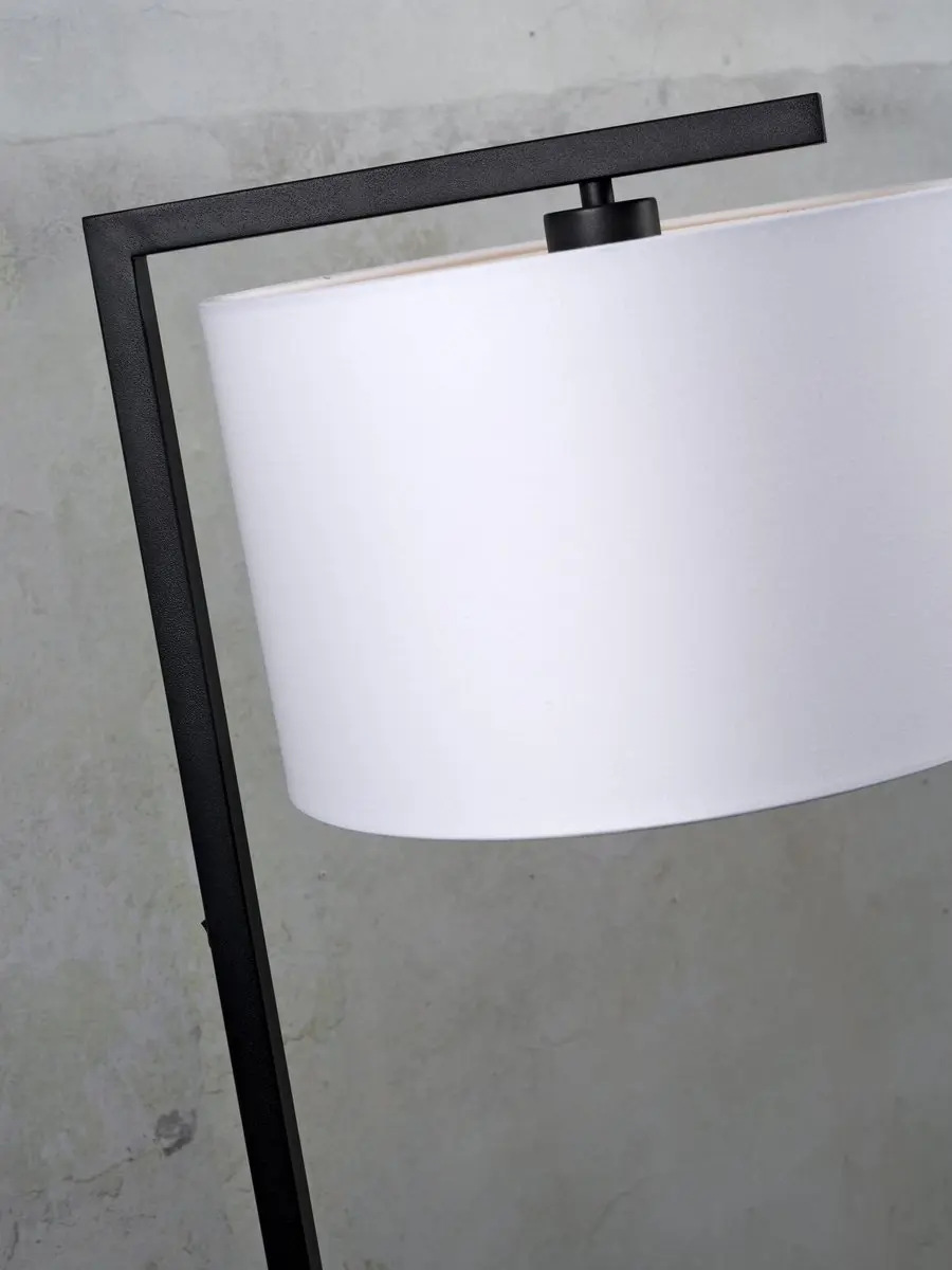 it's about RoMi Boston Vloerlamp - Zwart - 1x60W