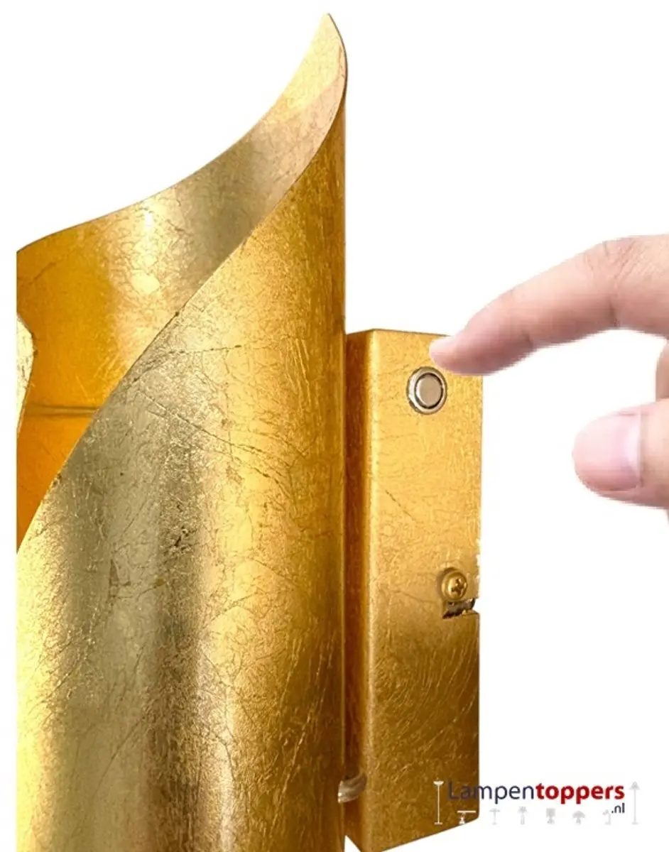 Freelight Letto Wandlamp - 11cm Goud
