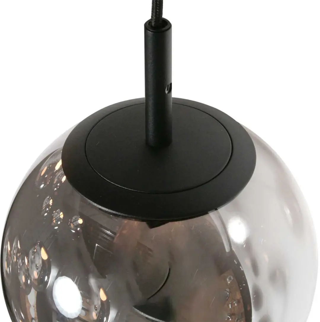 Steinhauer Bollique 4195ZW Hanglamp - 12 Lichtpunten Ø60cm - Zwart