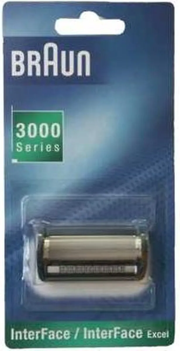 Braun 628 Vervangend Scheerblad - Zwart