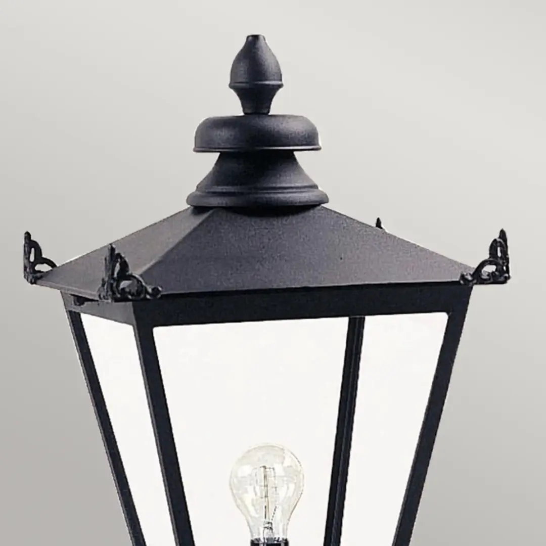 Elstead Lighting Wilmslow LED Tuinpilaar E27 60W - Zwart
