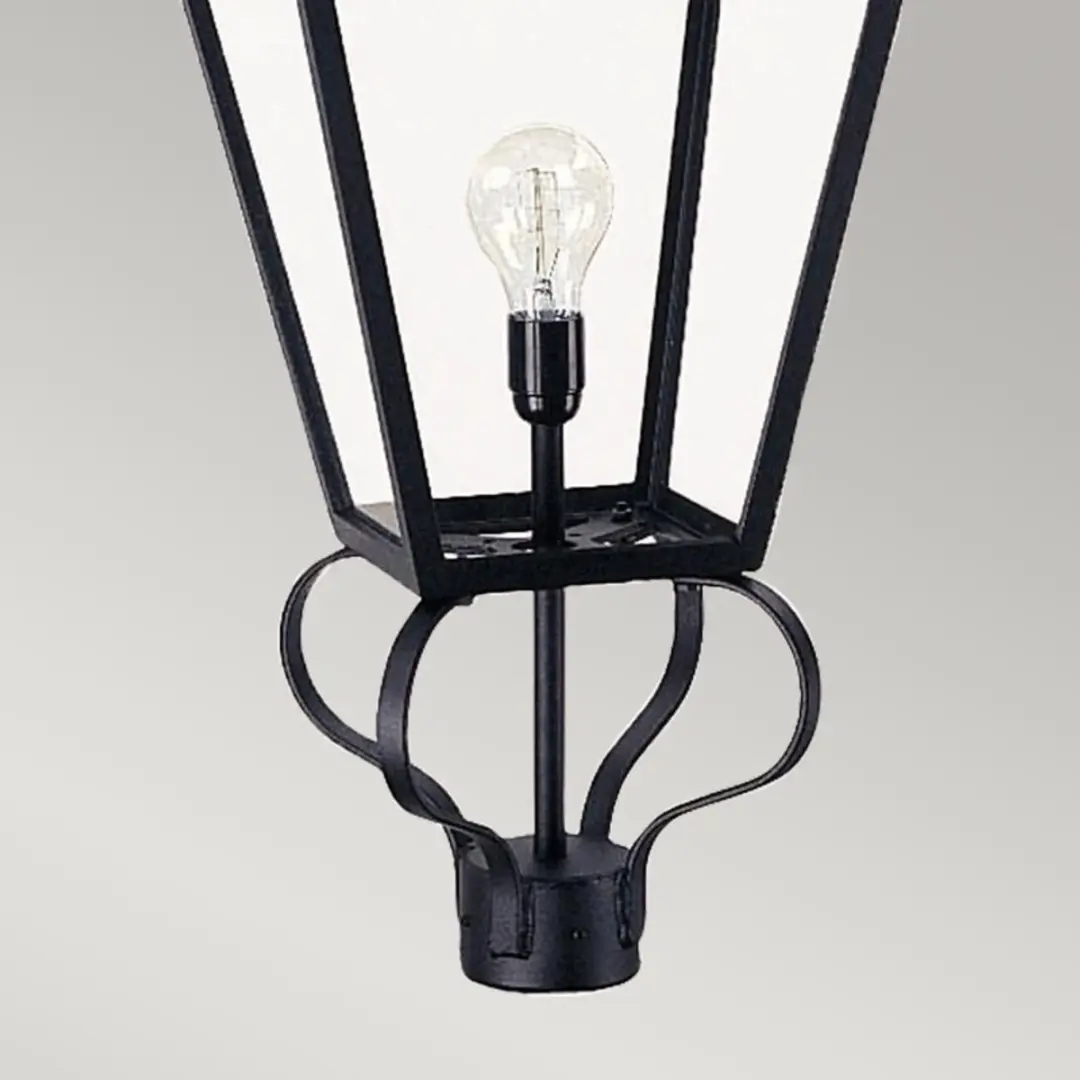 Elstead Lighting Wilmslow LED Tuinpilaar E27 60W - Zwart