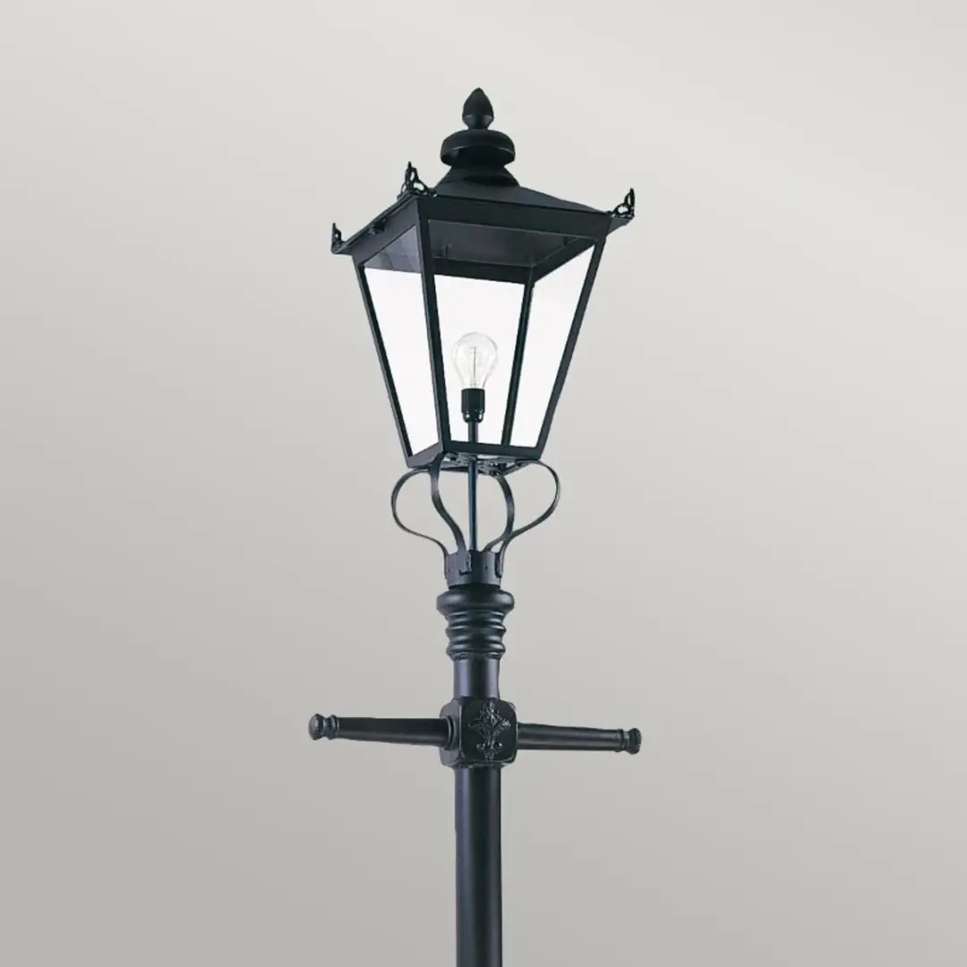 Elstead Lighting Wilmslow LED Tuinpilaar E27 60W - Zwart - afbeelding 6 van 6