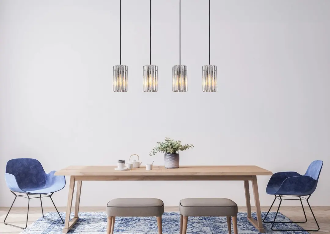 Globo Cayden Hanglamp - 4 Lichtpunten - Staal - afbeelding 6 van 6
