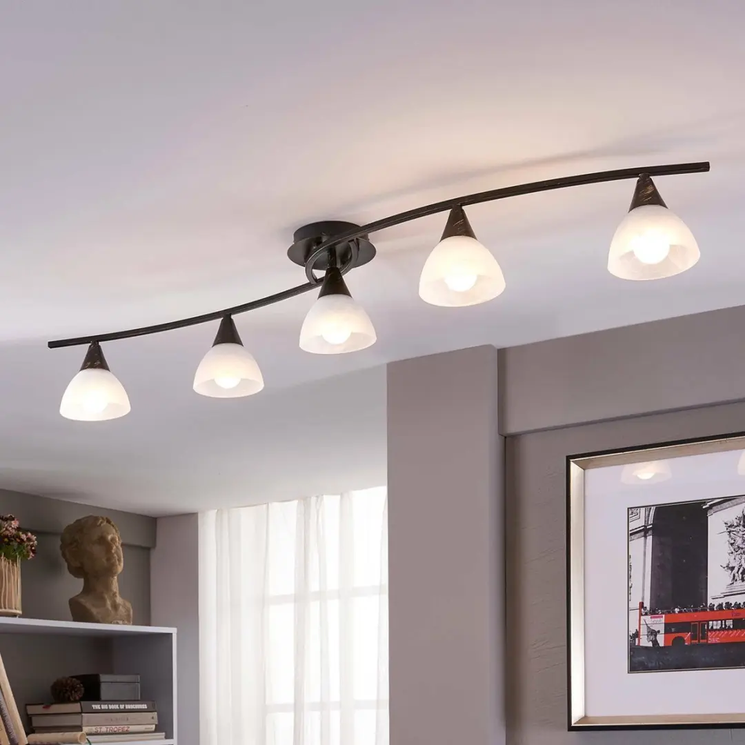 Lindby Plafondlamp 5-Lichts Della+