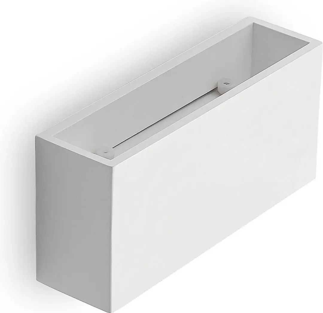 Lindby Wandlamp 2-lichts Gips G9 Wit