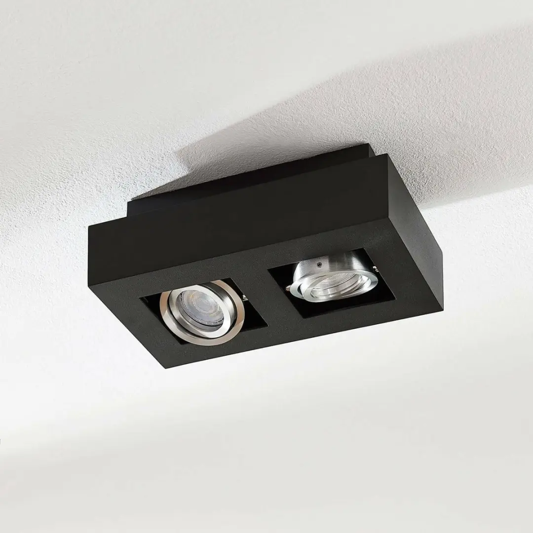 ARCCHIO Buitenspot 2-lichts GU10 - Zwart