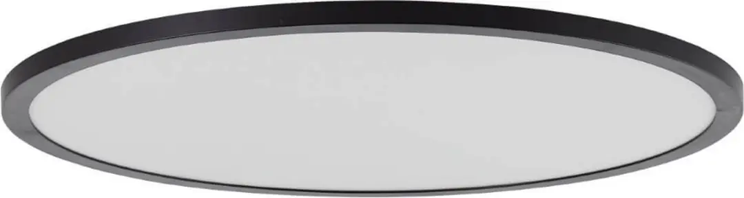 Brilliant Tuco Plafondlamp 38W - Ø50cm - Zwart/Wit - afbeelding 6 van 6