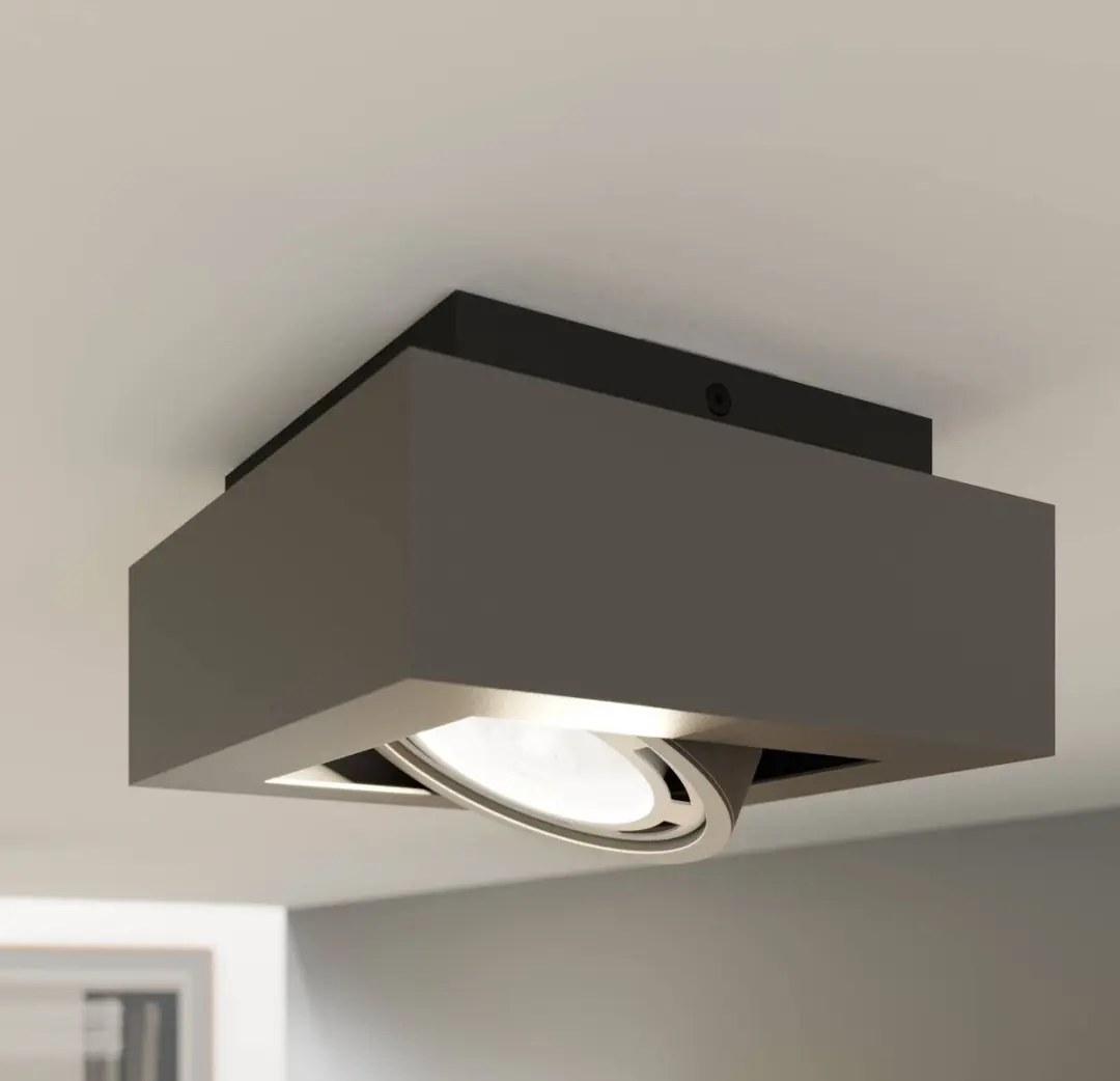 ARCCHIO Plafondlamp 1 Licht GU10 Donkergrijs