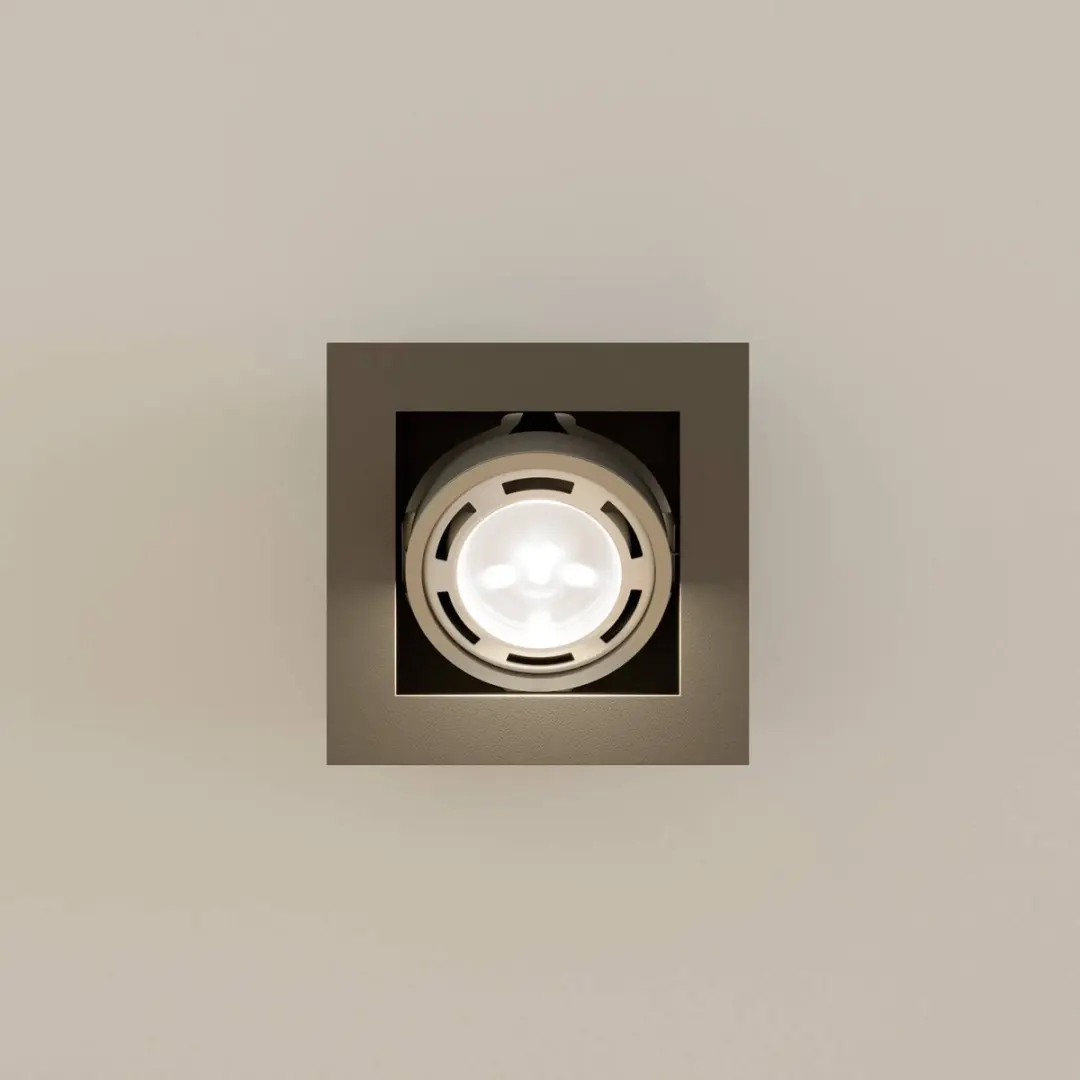 ARCCHIO Plafondlamp 1 Licht GU10 Donkergrijs