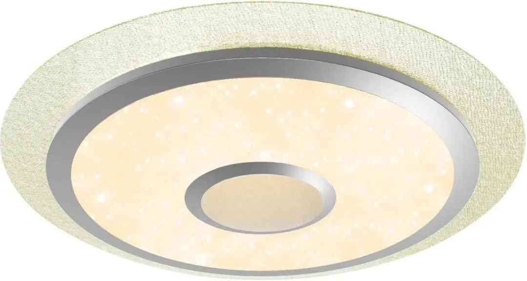 Brilliant RONNY Plafondlamp - Ø56cm - Wit - afbeelding 6 van 6