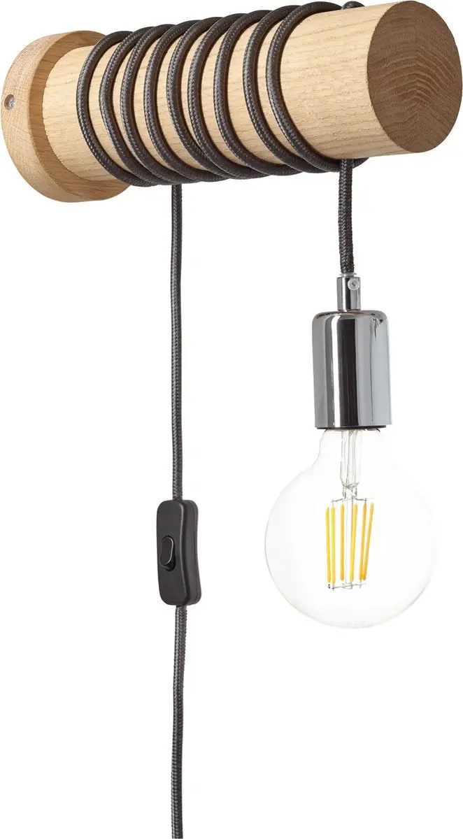 Brilliant Frihet Wandlamp - Houtkleur