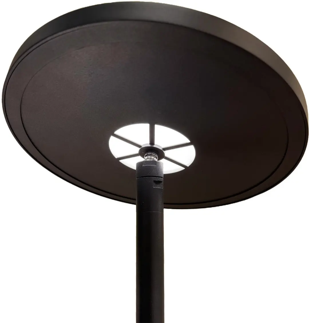 Freelight Stanza Vloerlamp - 2x29.5W Warm Wit - 180cm Zwart