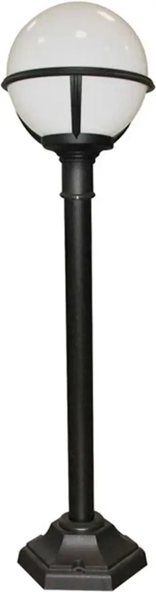 Elstead LED Tuin Pilaar Glenbeigh E27 60W - IP44 - Zwart